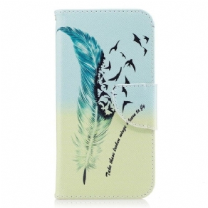 Læder Cover Samsung Galaxy J7 2017 Lær At Flyve