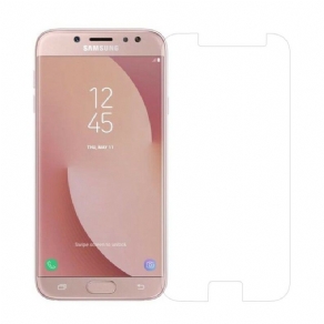 Samsung Galaxy J7 2017 Transparent Hærdet Glasbeskyttelse