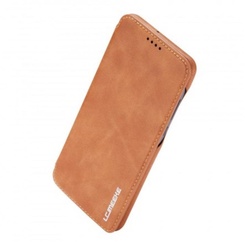 Cover Huawei P30 Lite Flip Cover Lc.imeeke Lædereffekt