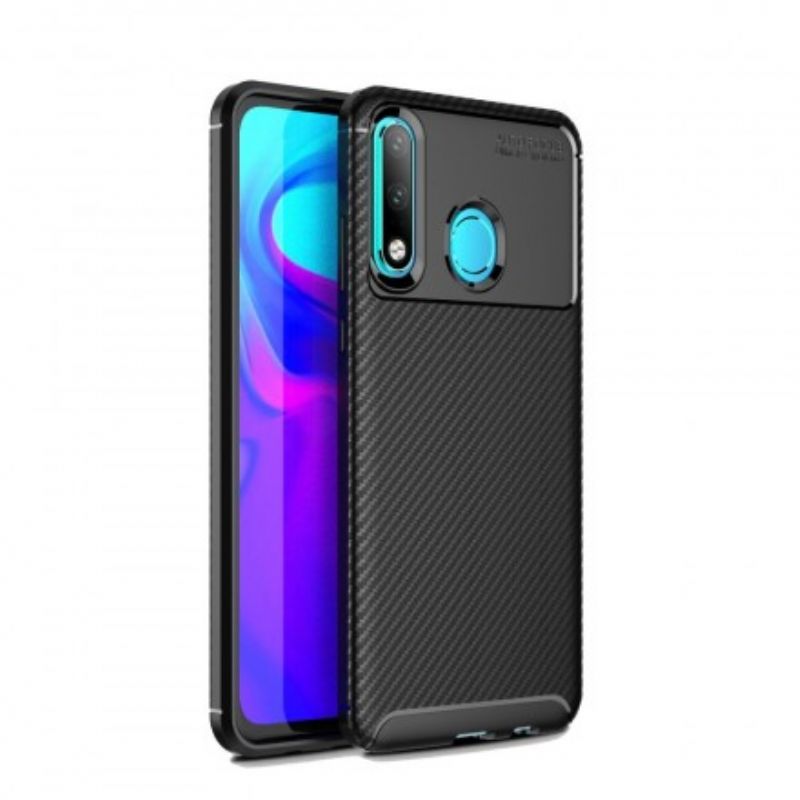 Cover Huawei P30 Lite Kulfiberteksturslange