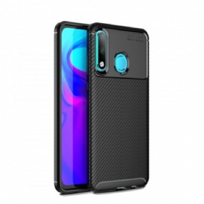 Cover Huawei P30 Lite Kulfiberteksturslange