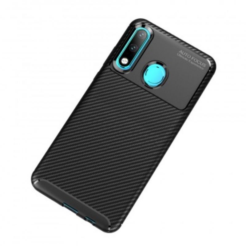 Cover Huawei P30 Lite Kulfiberteksturslange