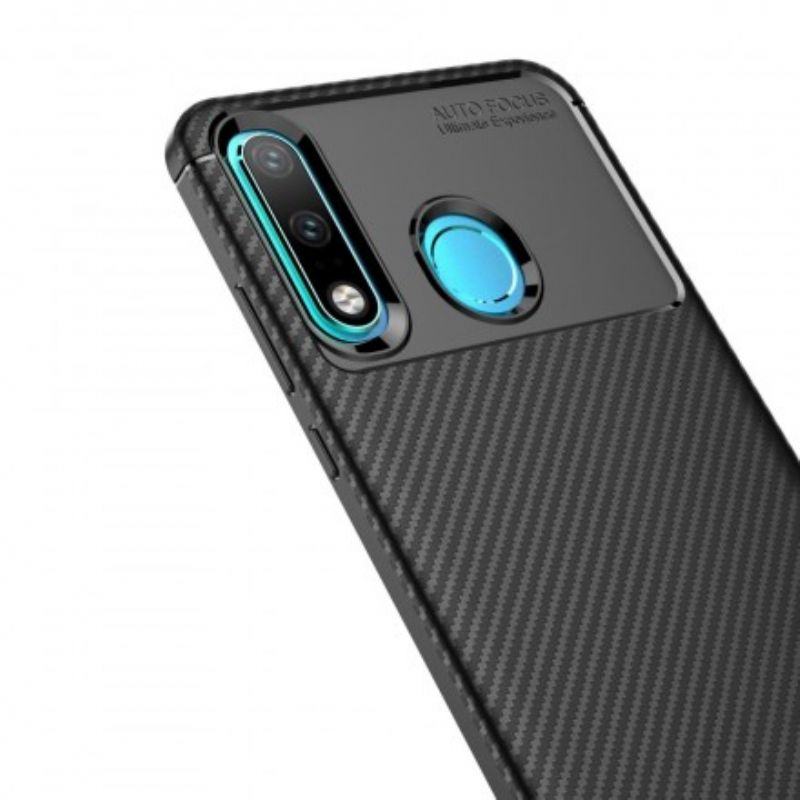 Cover Huawei P30 Lite Kulfiberteksturslange