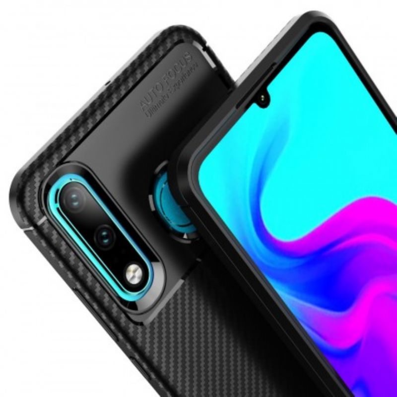 Cover Huawei P30 Lite Kulfiberteksturslange