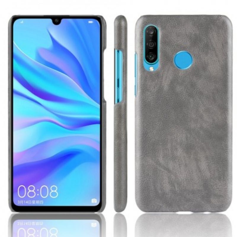 Cover Huawei P30 Lite Litchi-lædereffekt