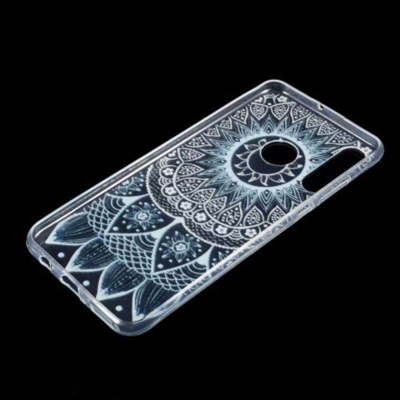 Cover Huawei P30 Lite Transparent Farvet Mandala