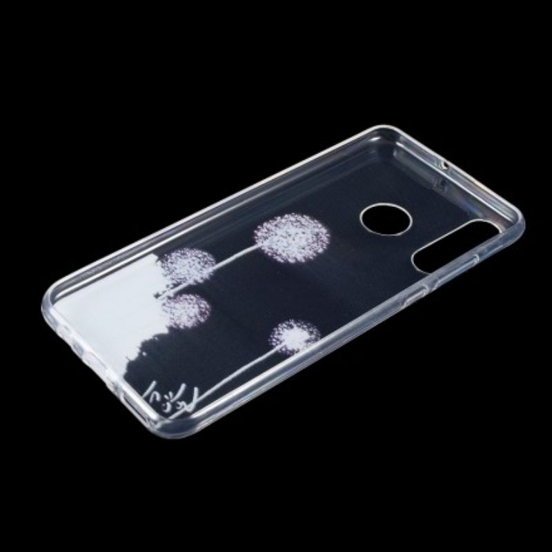 Cover Huawei P30 Lite Transparente Farverige Mælkebøtter