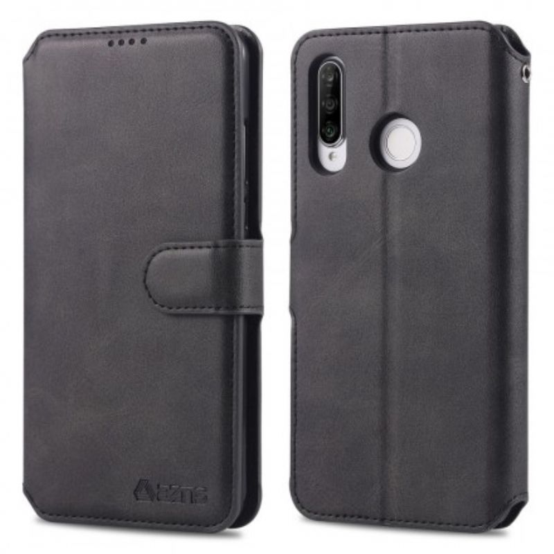 Flip Cover Huawei P30 Lite Azns Retro