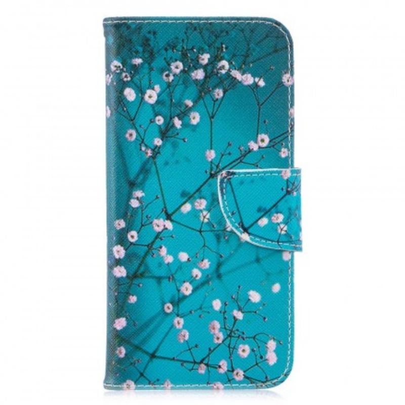 Flip Cover Huawei P30 Lite Blomstrende Træ