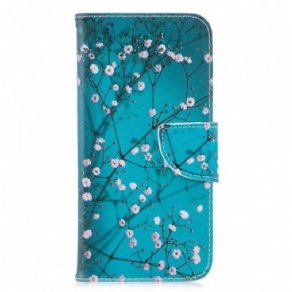 Flip Cover Huawei P30 Lite Blomstrende Træ