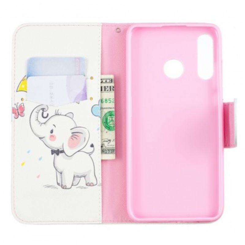 Flip Cover Huawei P30 Lite Elefantunge