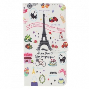 Flip Cover Huawei P30 Lite Jeg Elsker Paris