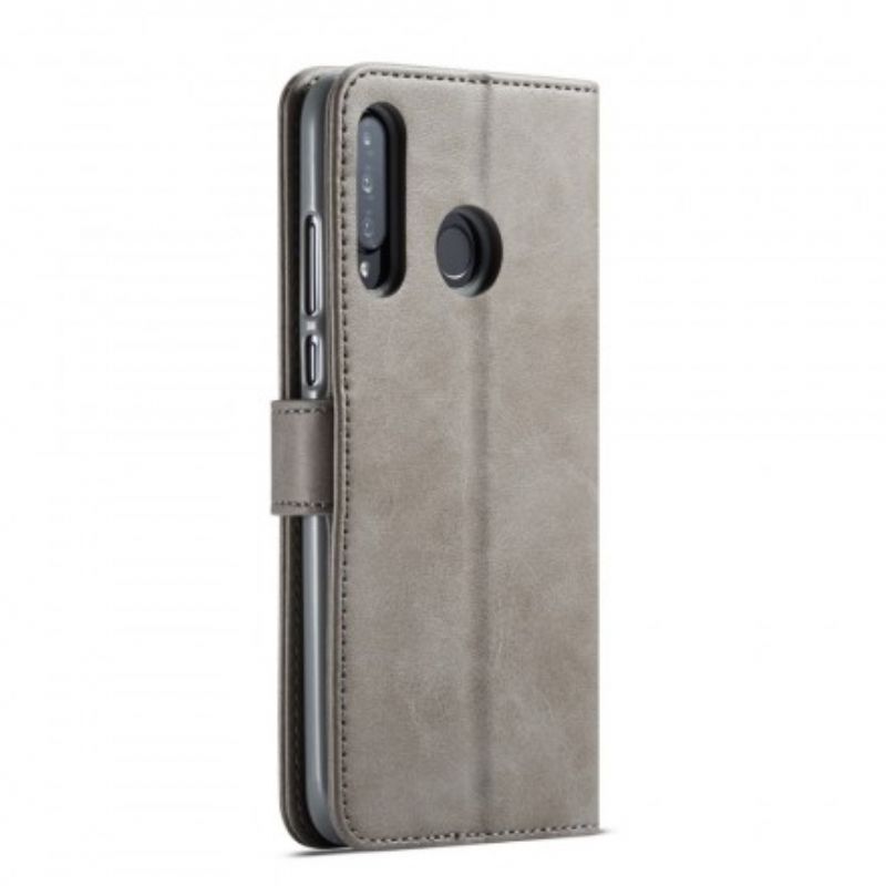 Flip Cover Huawei P30 Lite Lc.imeeke Lædereffekt