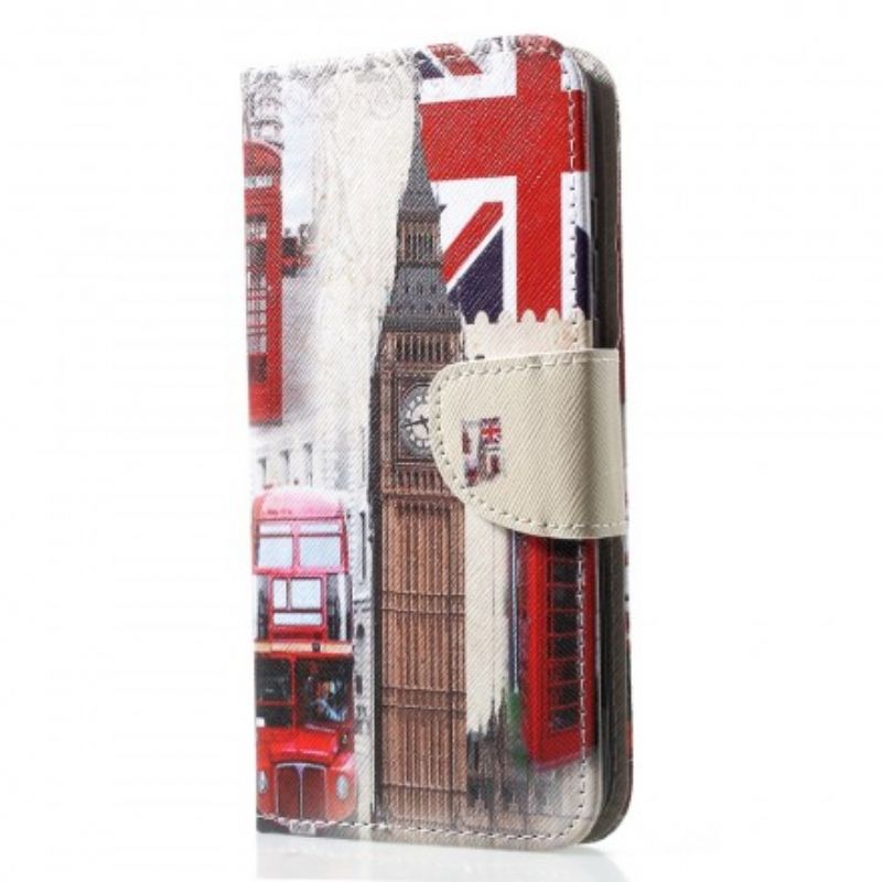 Flip Cover Huawei P30 Lite London Life