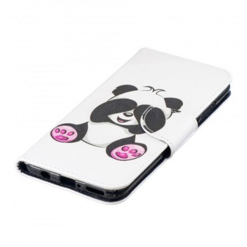 Flip Cover Huawei P30 Lite Panda Sjov