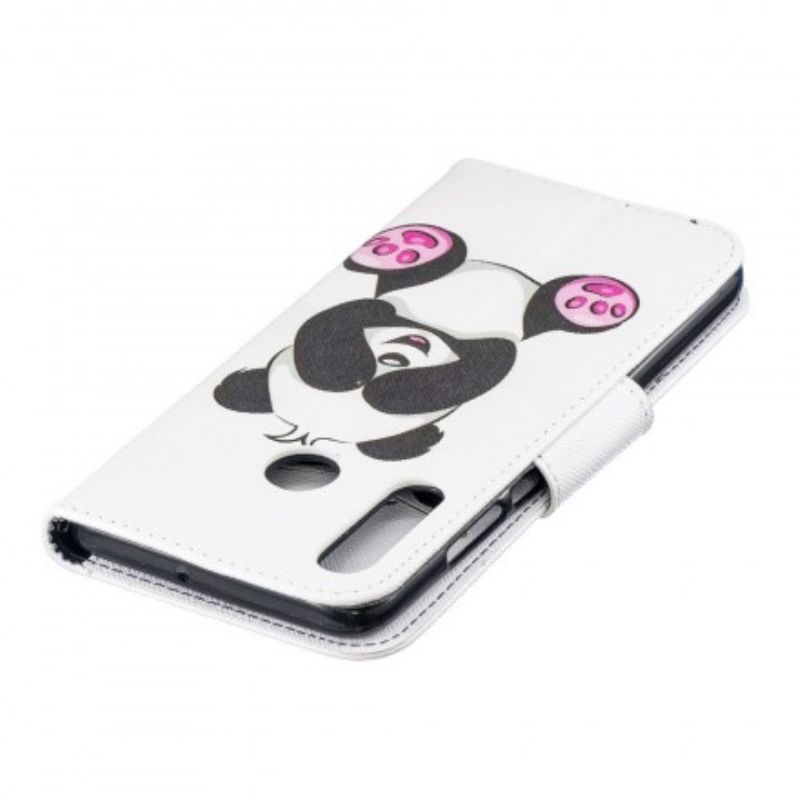 Flip Cover Huawei P30 Lite Panda Sjov