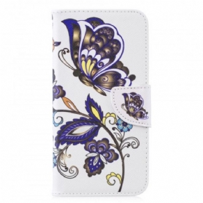 Flip Cover Huawei P30 Lite Sommerfugletatovering