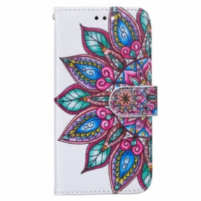 Flip Cover Samsung Galaxy A13 5G / A04s Tegnet Mandala