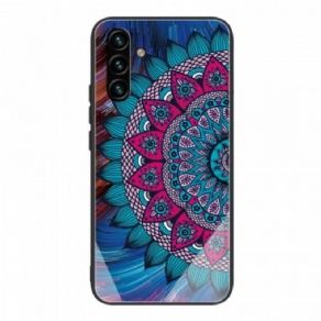 Mobilcover Samsung Galaxy A13 5G / A04s Mandala Hærdet Glas