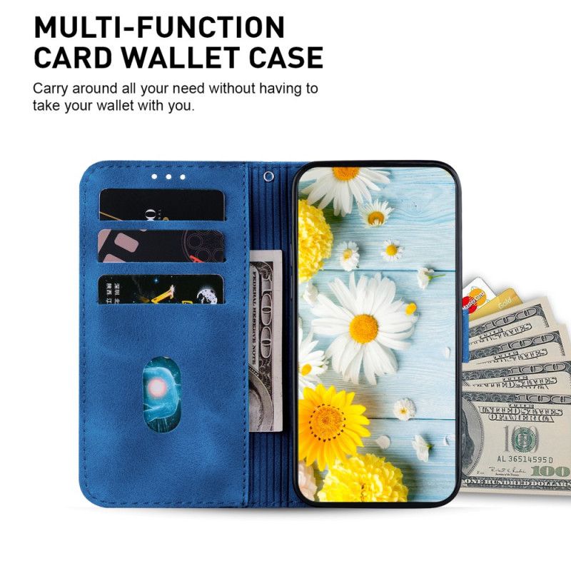 Flip Cover Oppo Reno 12 5g Liljeblomster