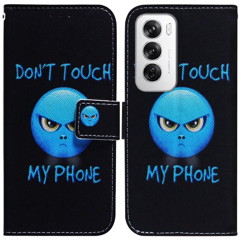 Flip Cover Oppo Reno 12 5g Telefon Emoji