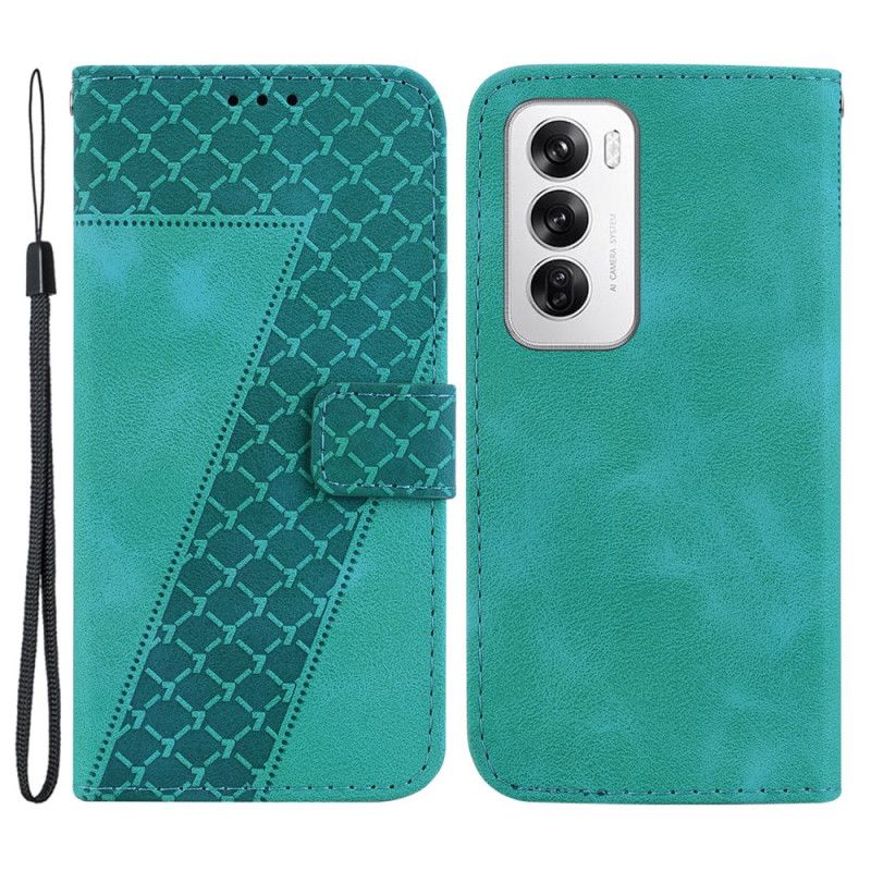 Flip Cover Til Oppo Reno 12 5g Design 7