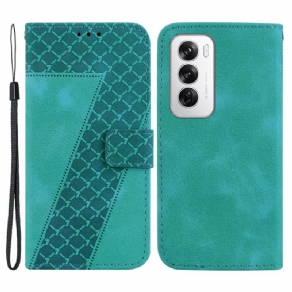 Flip Cover Til Oppo Reno 12 5g Design 7