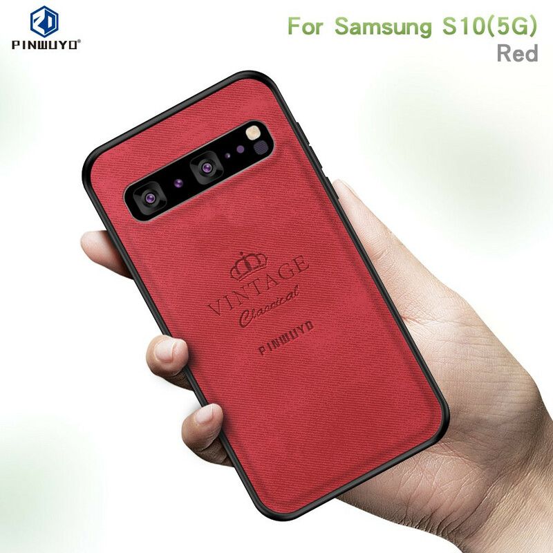 Cover Samsung Galaxy S10 5G Æderlig Vintage Pinwuyo