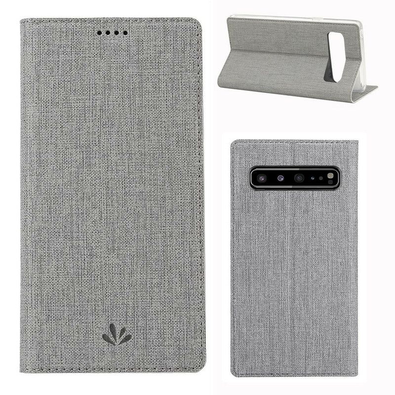 Cover Samsung Galaxy S10 5G Flip Cover Vili Dmx Tekstureret