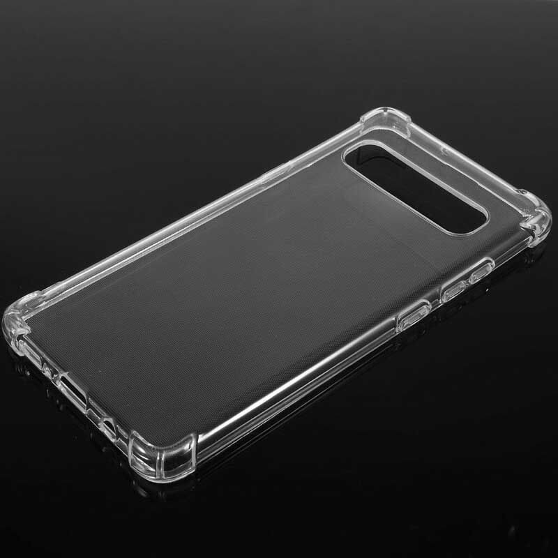 Cover Samsung Galaxy S10 5G Transparente Forstærkede Hjørner