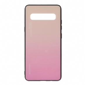 Cover Samsung Galaxy S10 5G Vær Dig Selv Hærdet Glas