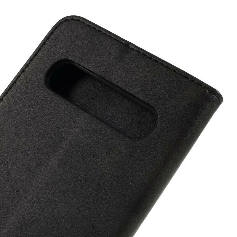 Flip Cover Samsung Galaxy S10 5G Lc.imeeke Lædereffekt