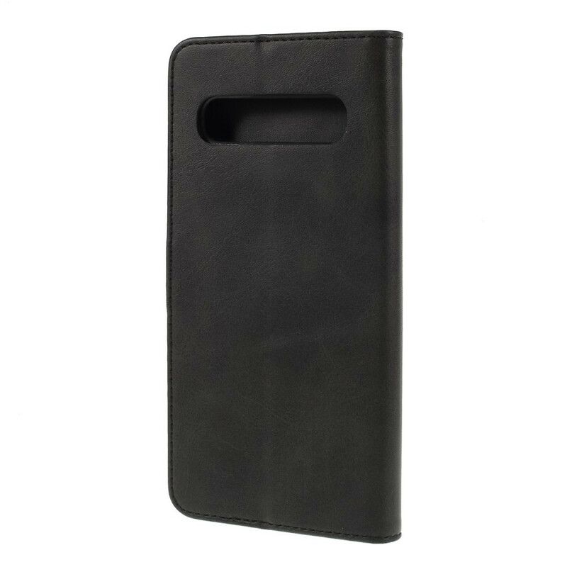 Flip Cover Samsung Galaxy S10 5G Lc.imeeke Lædereffekt