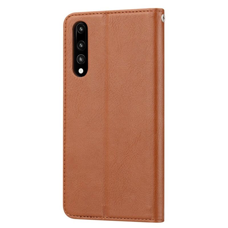 Cover Xiaomi Mi A3 Flip Cover Faux Læder Kortholder