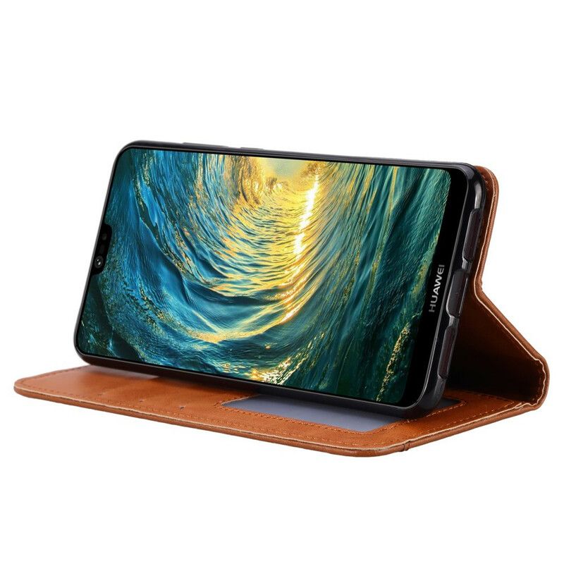 Cover Xiaomi Mi A3 Flip Cover Faux Læder Kortholder