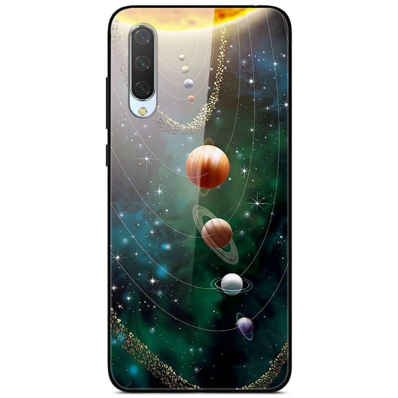 Cover Xiaomi Mi A3 Solar System Planet Hærdet Glas