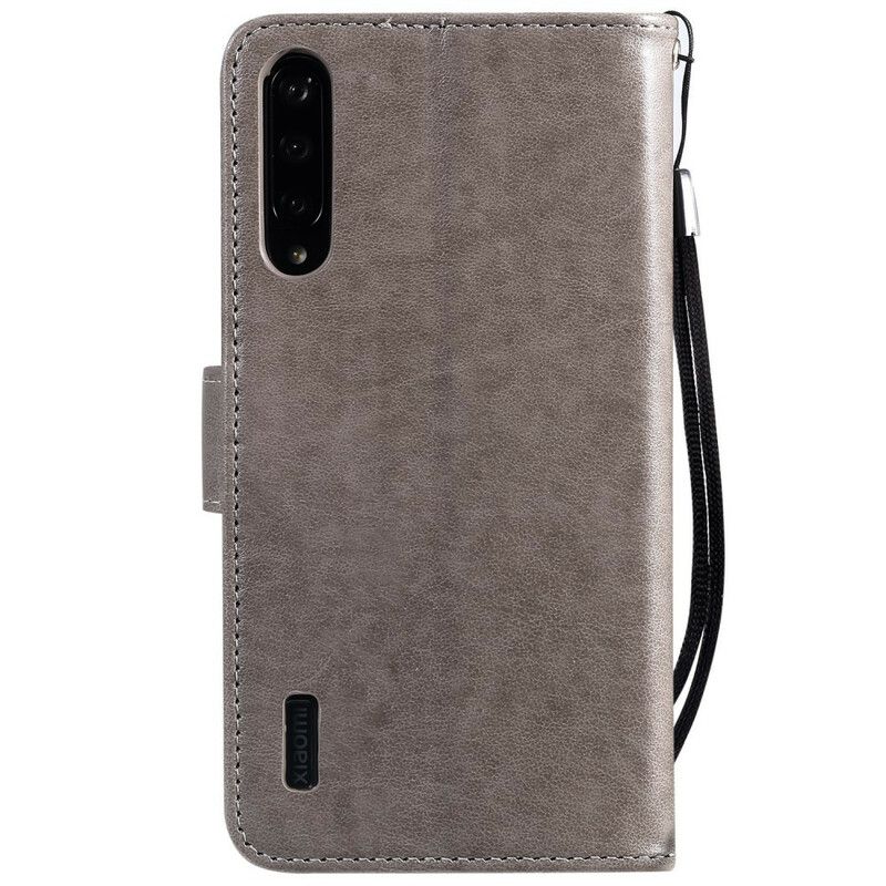 Flip Cover Xiaomi Mi A3 Med Snor Forelskede Strappy Ugler