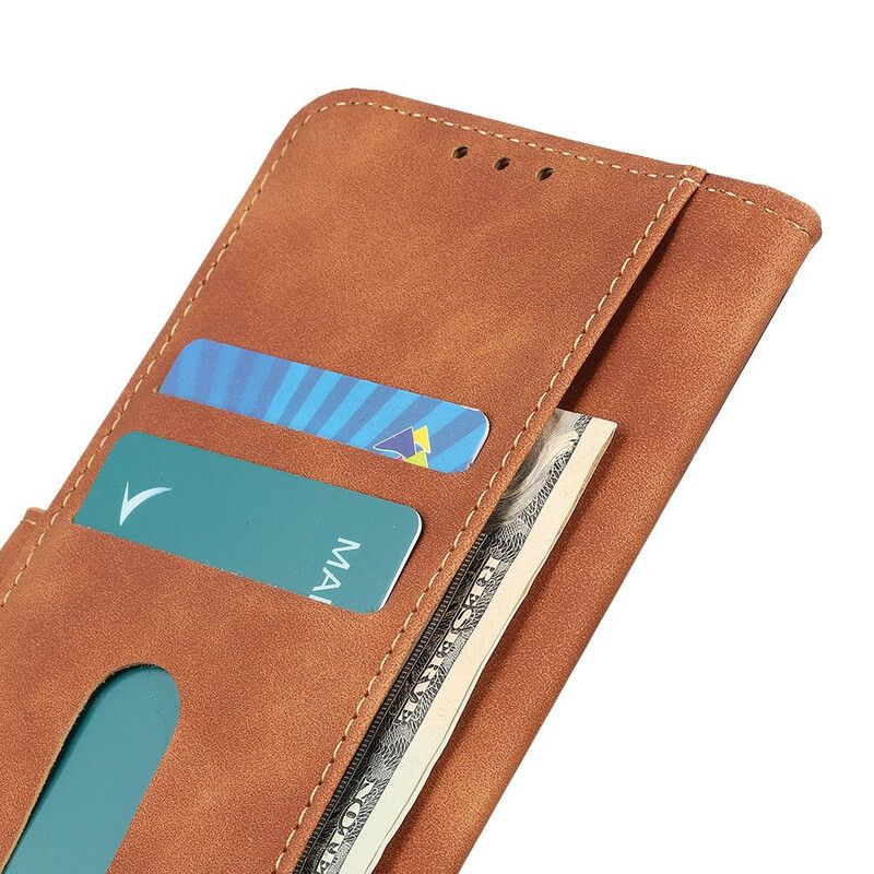 Flip Cover Xiaomi Mi A3 Vintage Lædereffekt Khazneh