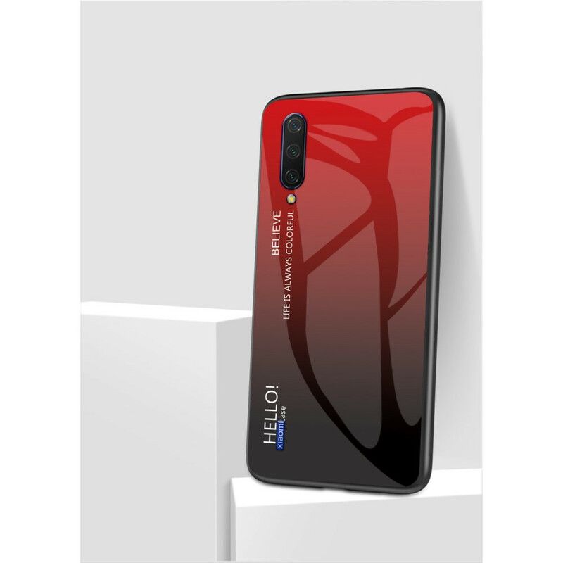 Mobilcover Xiaomi Mi A3 Hej Hærdet Glas