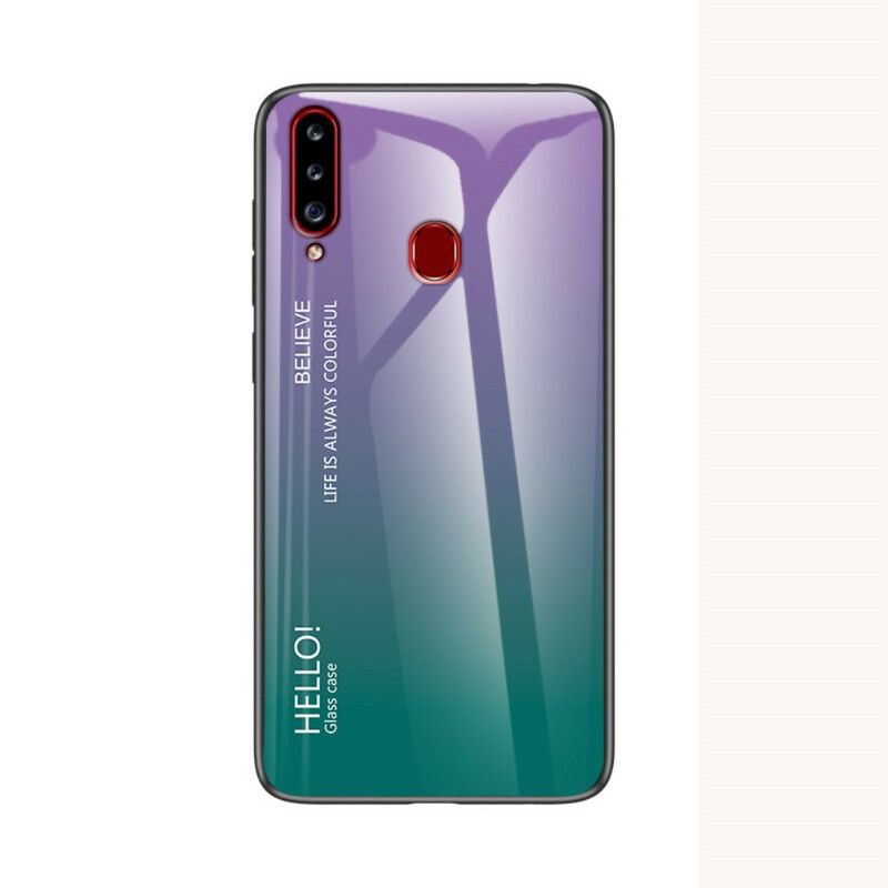 Cover Samsung Galaxy A20s Hej Hærdet Glas