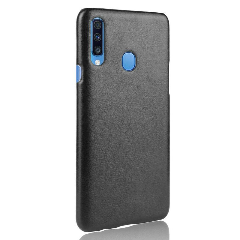 Cover Samsung Galaxy A20s Lichi-lædereffekt