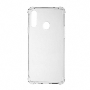 Cover Samsung Galaxy A20s Transparente Forstærkede Hjørner