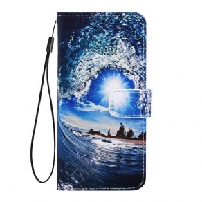 Flip Cover Samsung Galaxy A20s Kiff The Wave