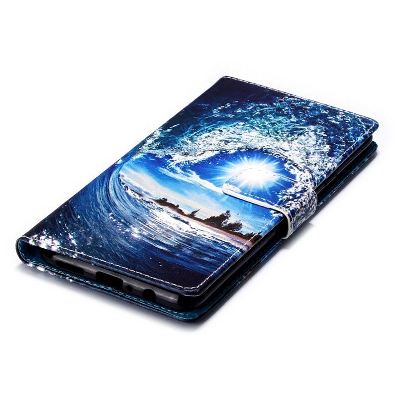 Flip Cover Samsung Galaxy A20s Kiff The Wave