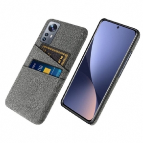 Cover Xiaomi 12 Pro Klud Med Kortholder