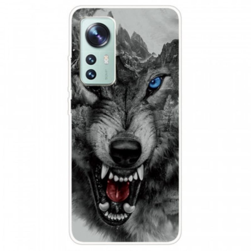 Cover Xiaomi 12 Pro Silikone Wolf