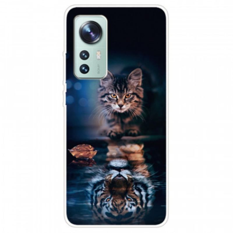 Cover Xiaomi 12 Pro Watchful Cat Silikone