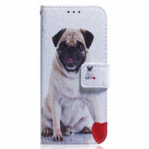 Flip Cover Xiaomi 12 Pro Mops Hund