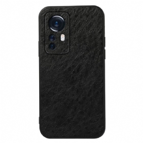 Mobilcover Xiaomi 12 Pro Elegance Lædereffekt