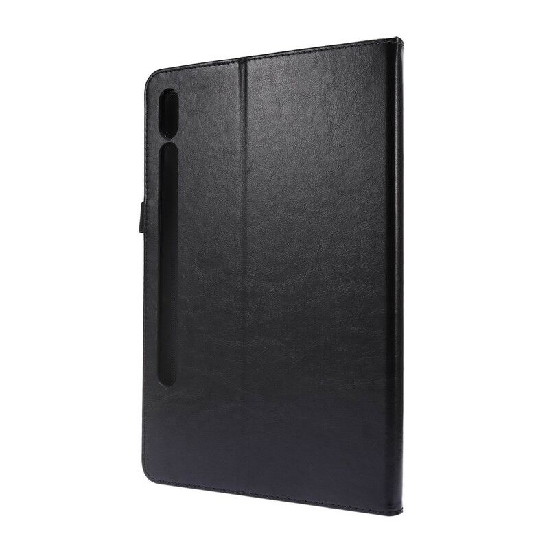 Case Samsung Galaxy Tab S7 / Tab S8 Klassisk Kunstlæder